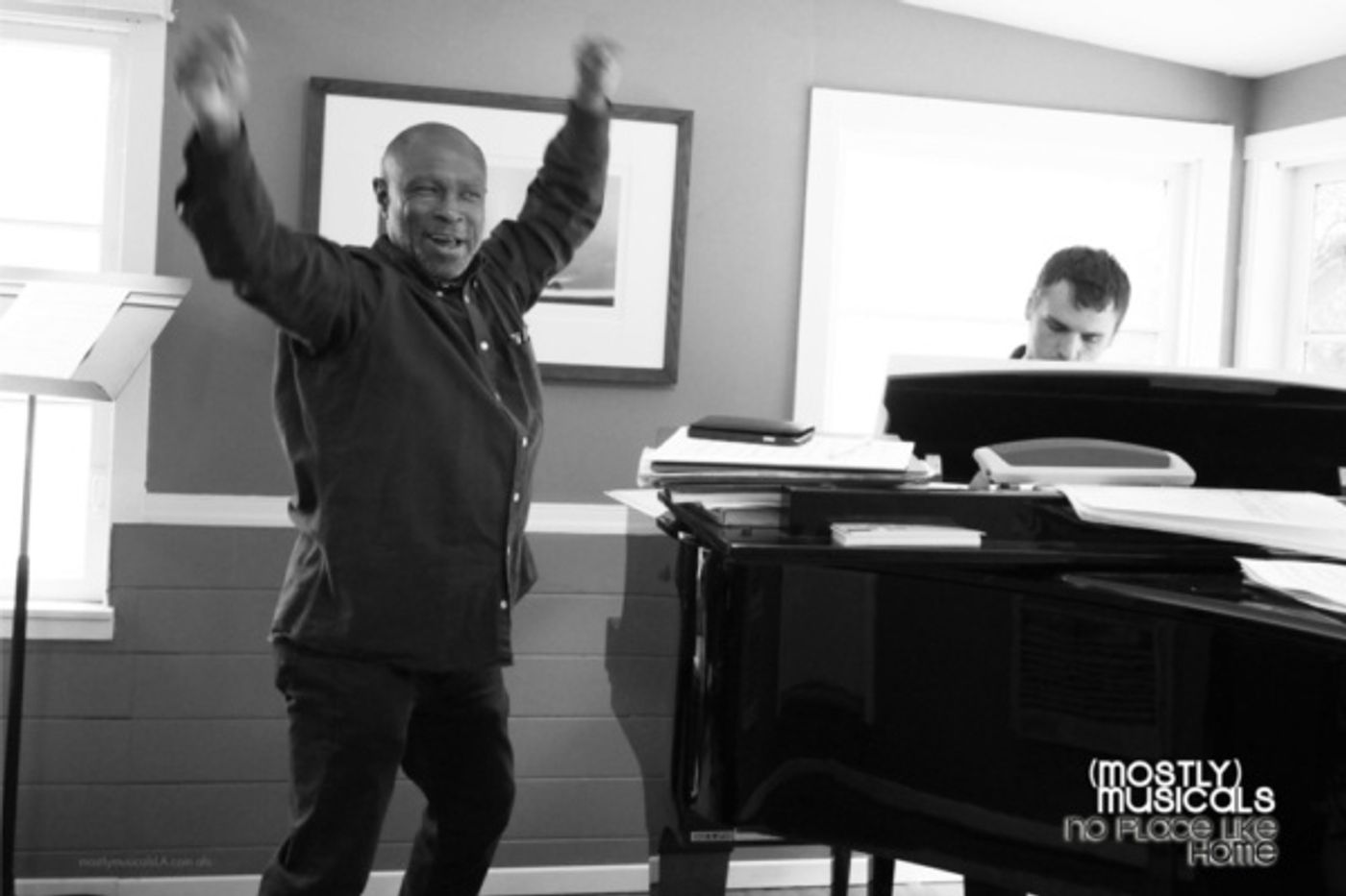 Photo Flash: In Rehearsal with (mostly)musicals' NO PLACE LIKE HOME  Image