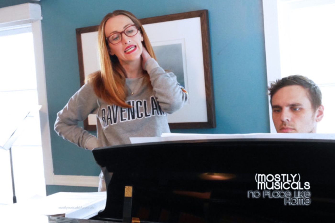 Photo Flash: In Rehearsal with (mostly)musicals' NO PLACE LIKE HOME  Image