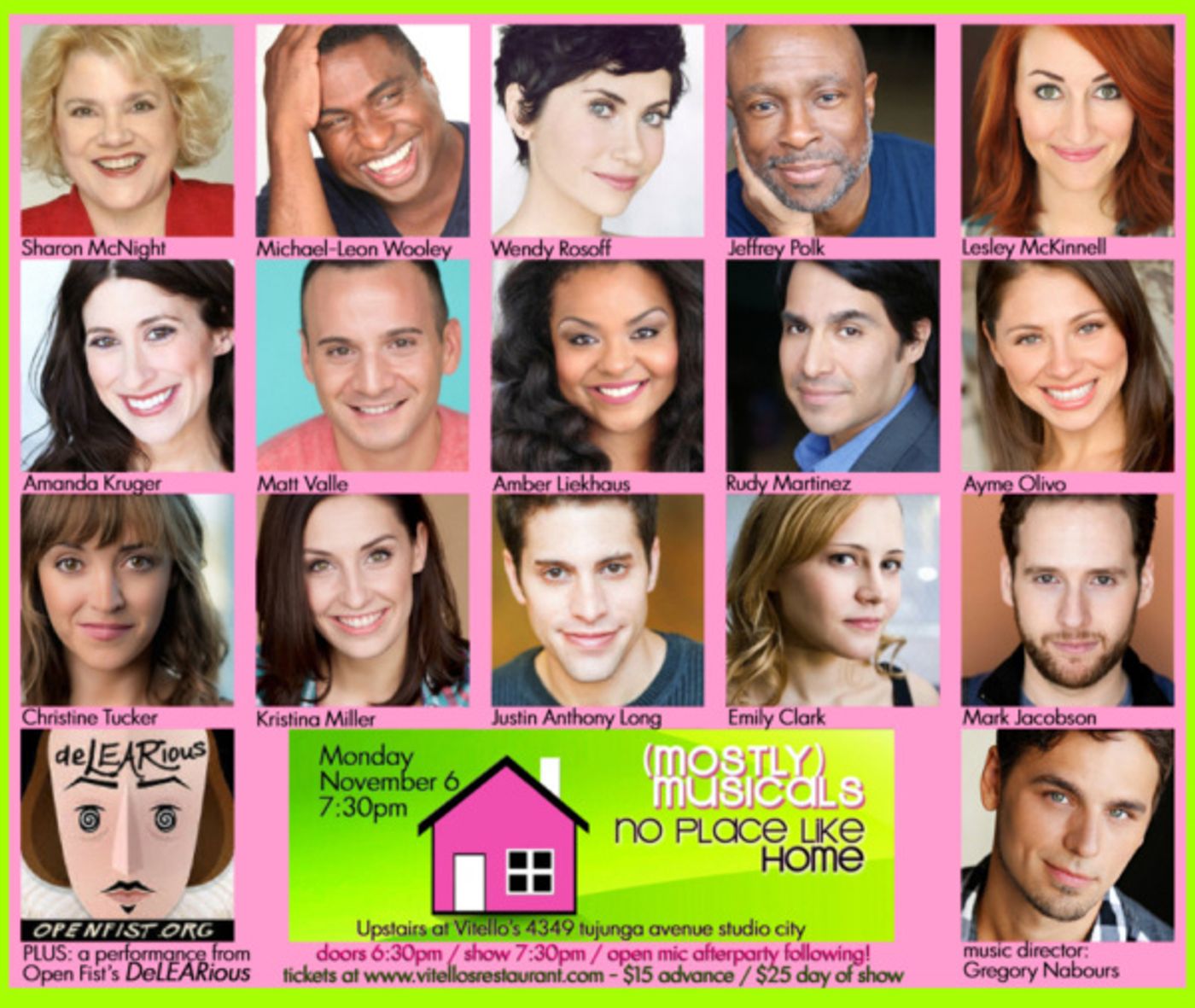 Photo Flash: In Rehearsal with (mostly)musicals' NO PLACE LIKE HOME  Image