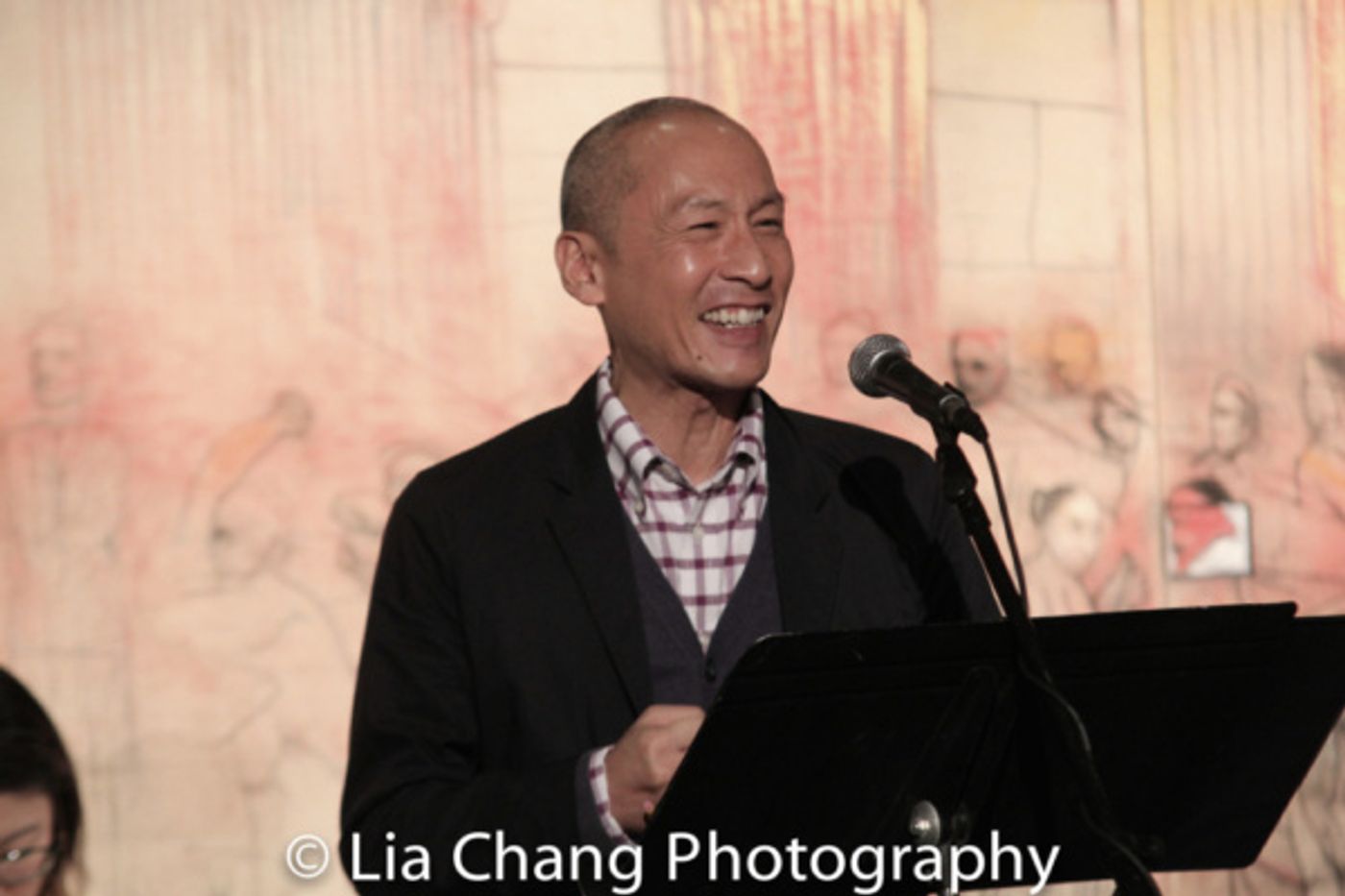 Photo Flash: David Henry Hwang Presents 2017 Kesselring Prize To Lauren Yee At National Arts Club  Image