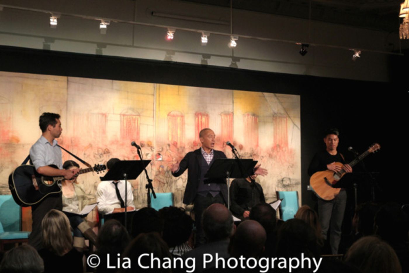 Photo Flash: David Henry Hwang Presents 2017 Kesselring Prize To Lauren Yee At National Arts Club  Image