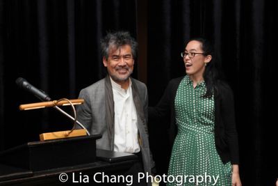 David Henry Hwang and Lauren Yee Photo