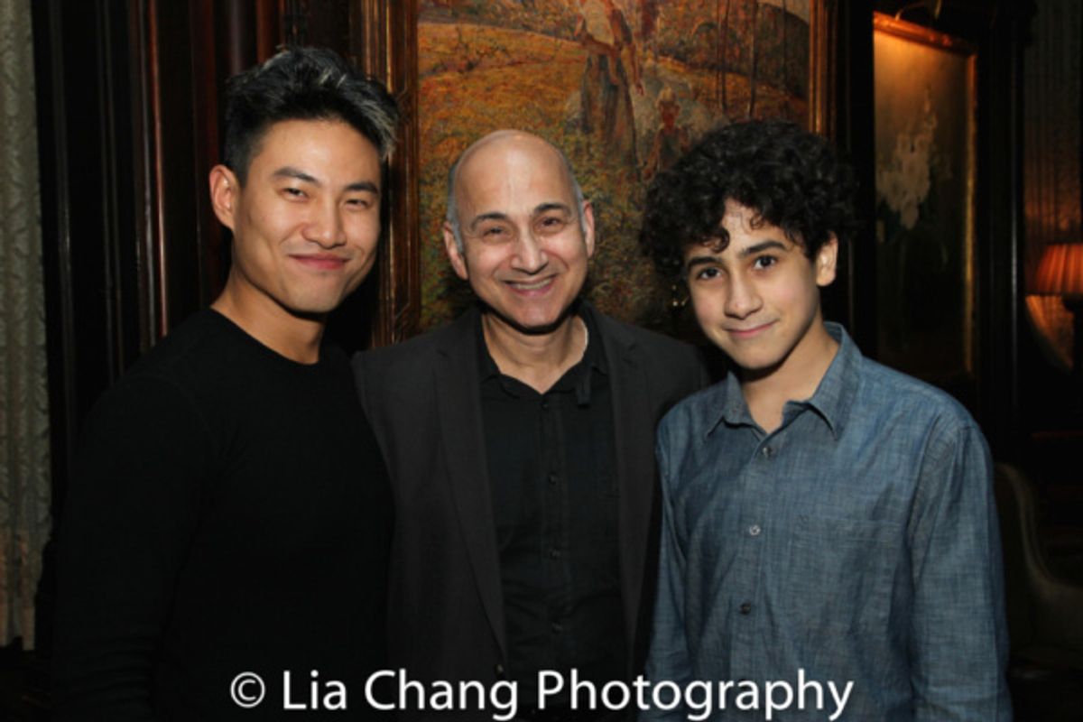 Tobias C. Wong, Ned Eisenberg and Lino Eisenberg at 