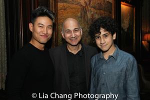 Tobias C. Wong, Ned Eisenberg and Lino Eisenberg Photo