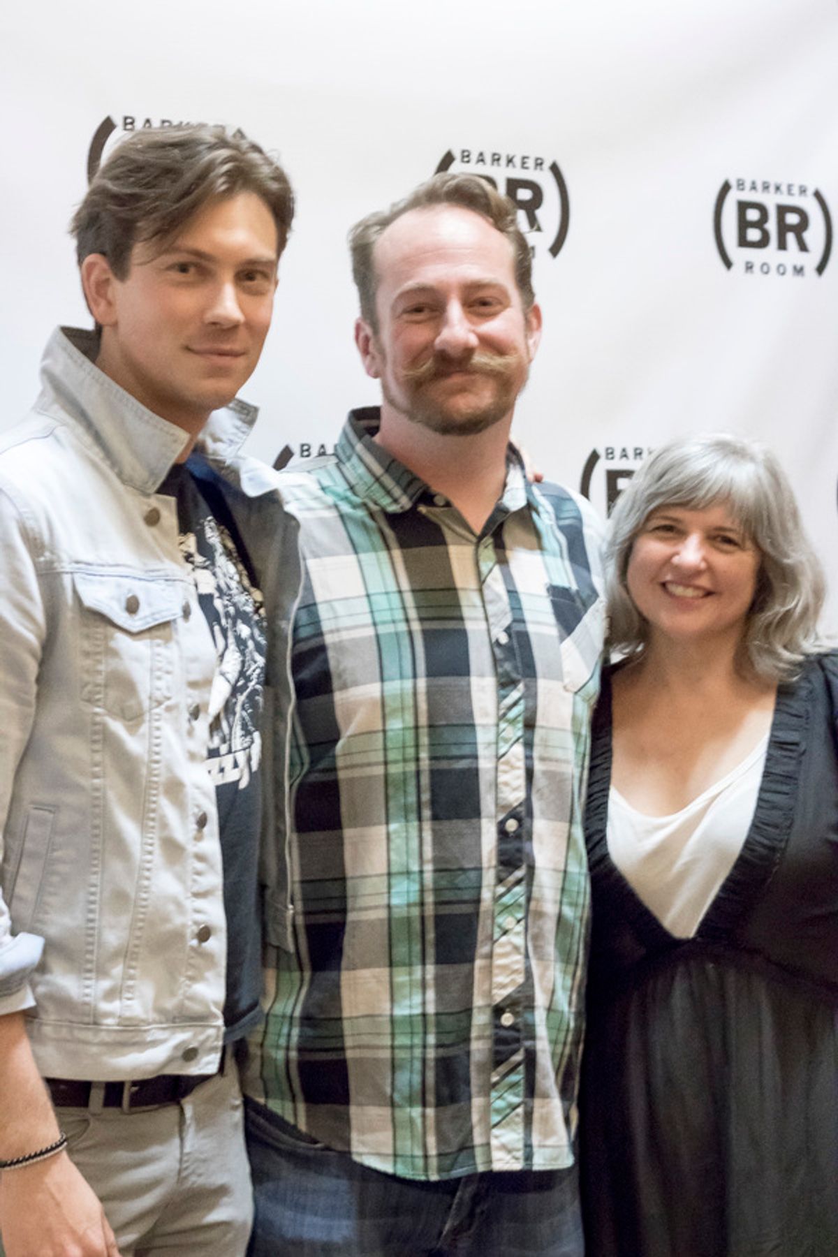 Ryan Ashton, Mark Sitko, and Erin Courtney at 