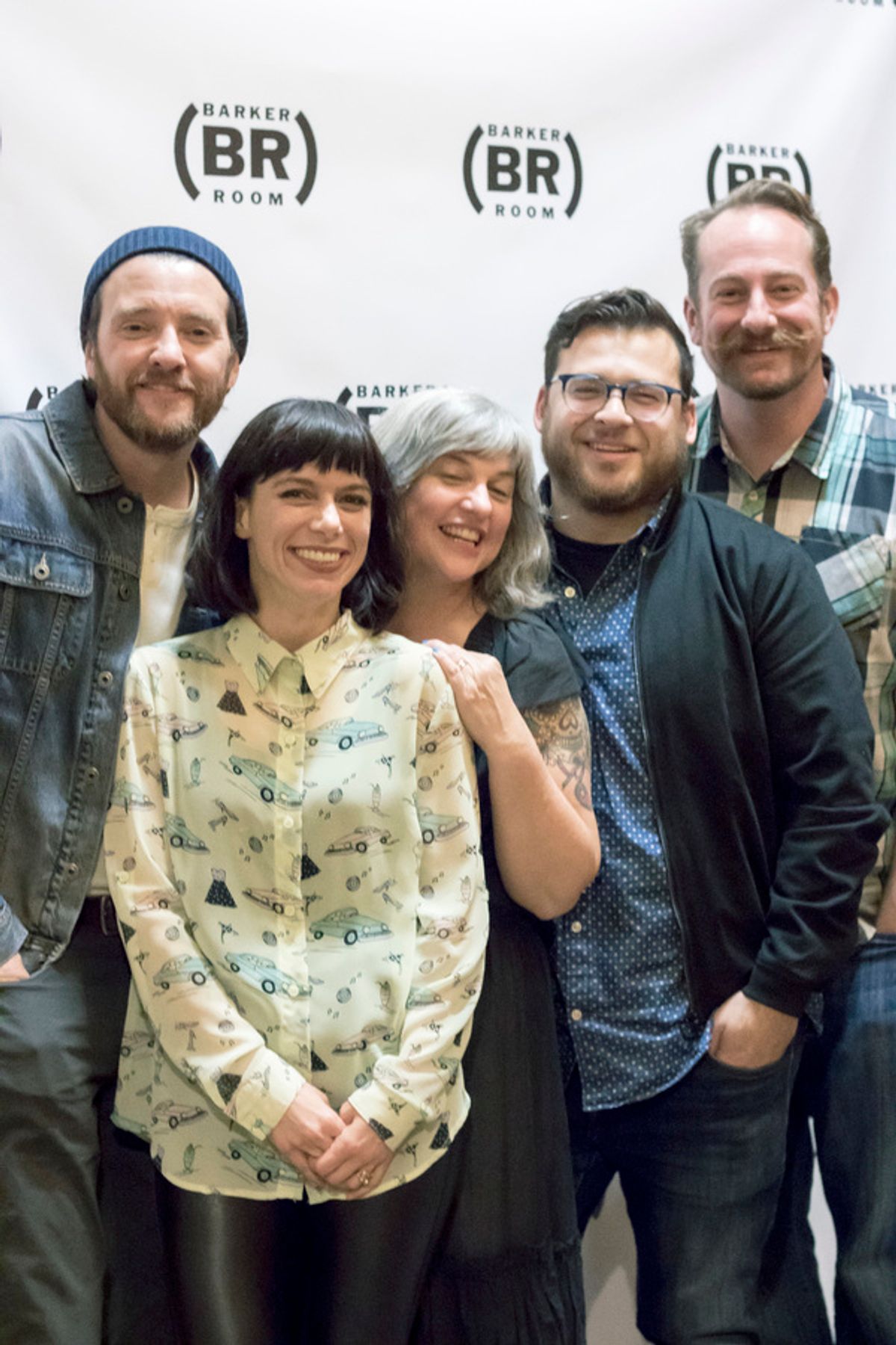 Jason Butler Harner, Sheila Callaghan, Erin Courtney, Christopher Pena, and Mark Sitko at 