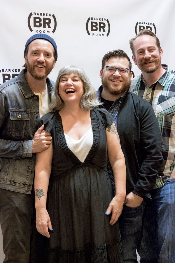 Jason Butler Harner, Erin Courtney, Christopher Pena, and Mark Sitko Photo