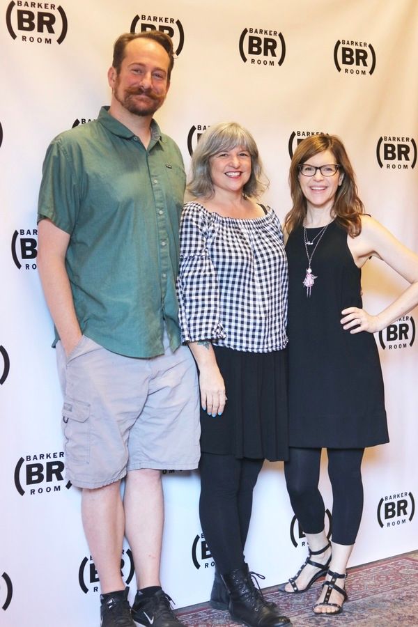 Mark Sitko, Erin Courtney, and Lisa Loeb Photo