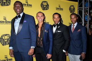 Nhlanha Nogbeni, Kellen Stancil, Andre Jackson, Mdudzi Madela @ BroadwayWorld Nhlanha Nogbeni, Kellen Stancil, Andre Jackson, Mdudzi Madela Photo