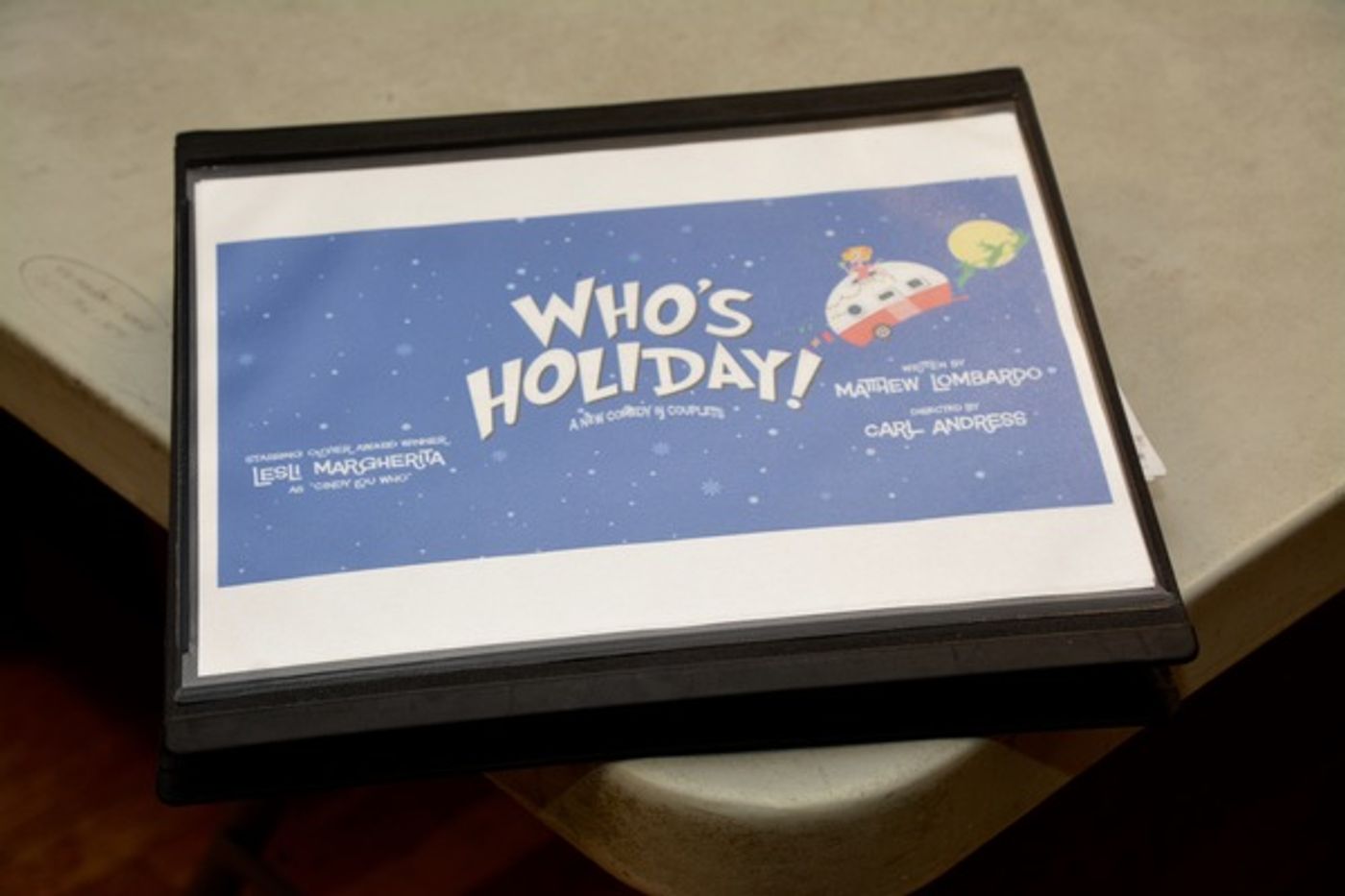 Photo Coverage: Lesli Margherita & Company Get Ready for WHO'S HOLIDAY!  Image