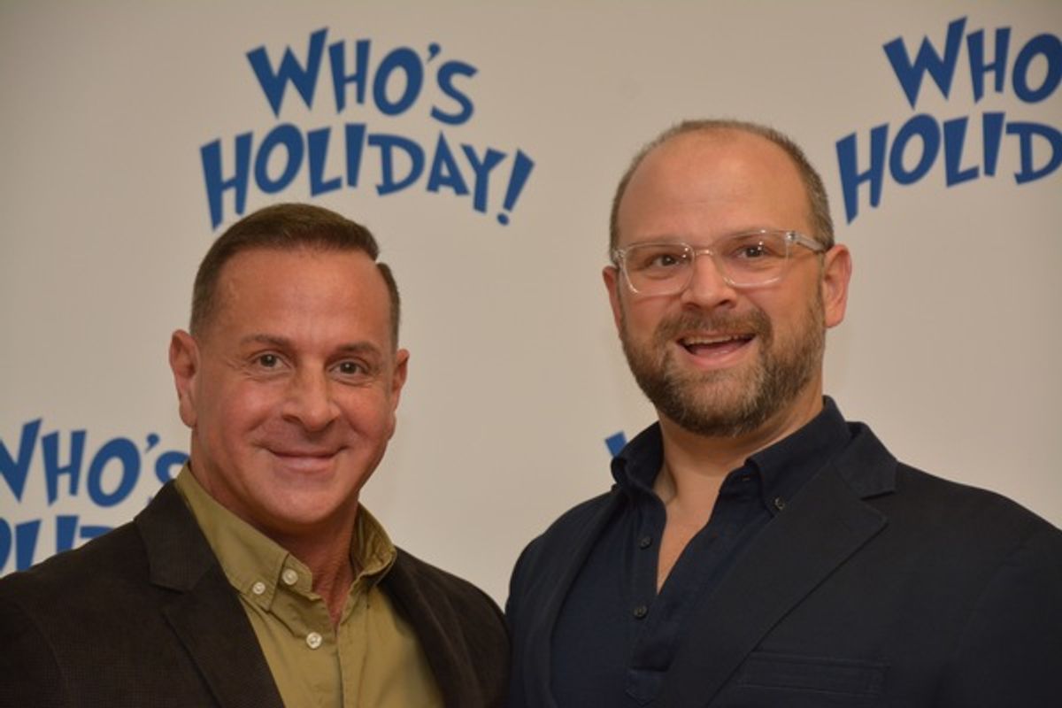 Matthew Lombardo (Playwright) and Carl Andress at 