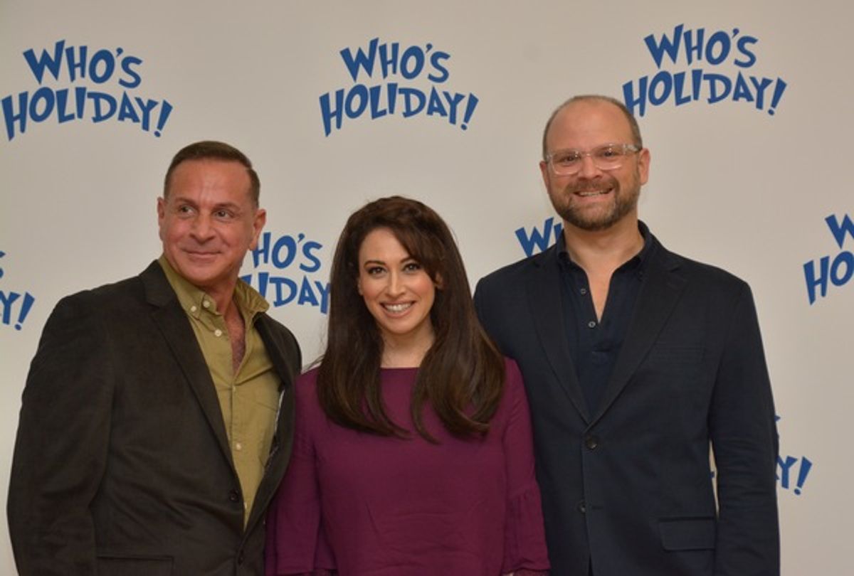Matthew Lombardo, Lesli Margherita and Carl Andress at 