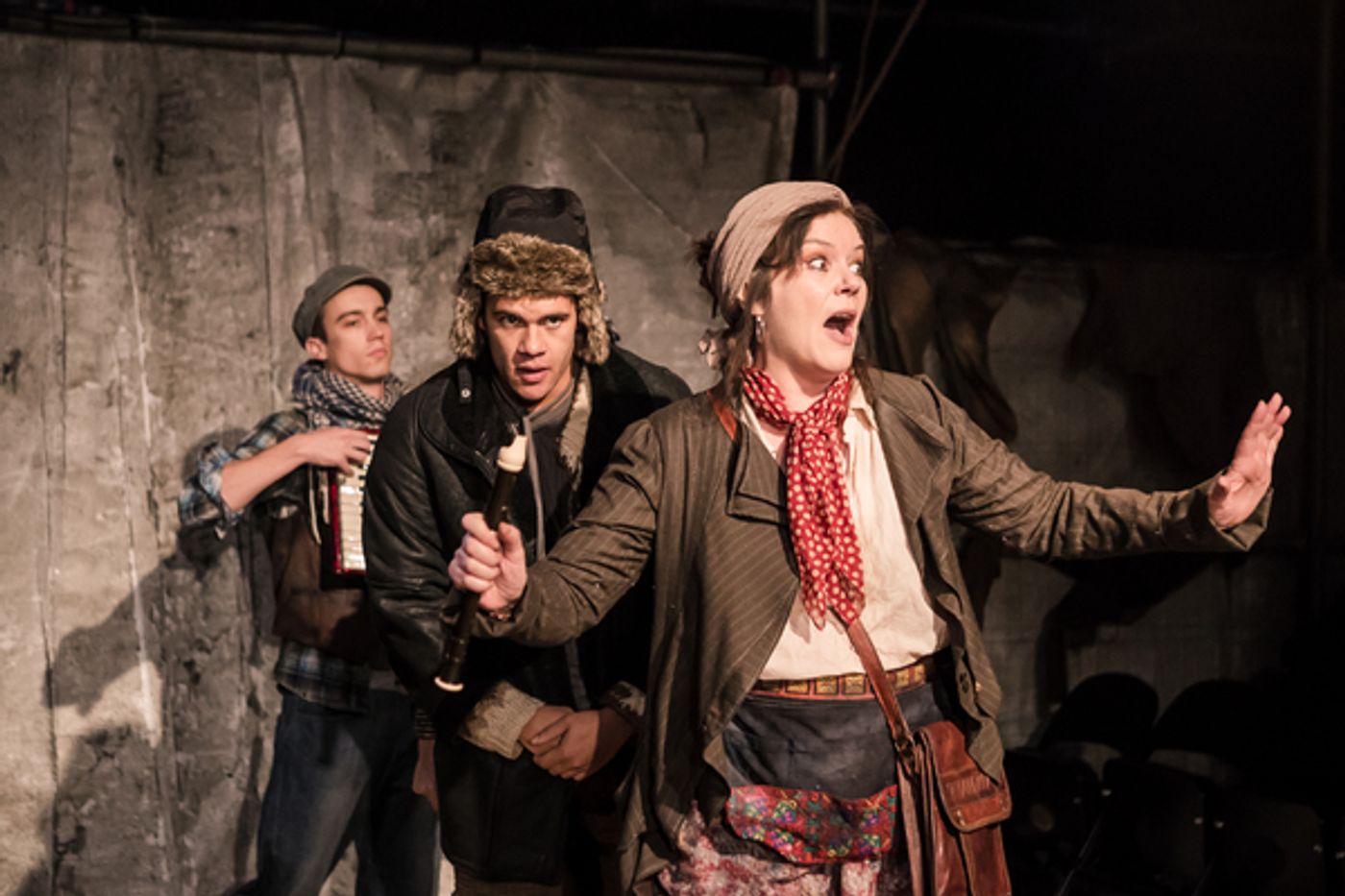 Photo Flash: First Look at Josie Lawrence in 'MOTHER COURAGE' at Southwark Playhouse  Image