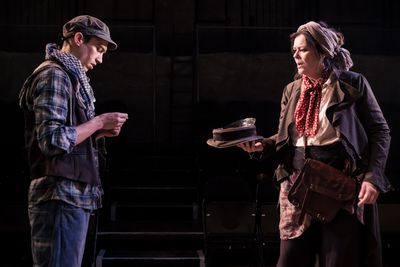 Jake Phillips Head and Josie Lawrence Photo