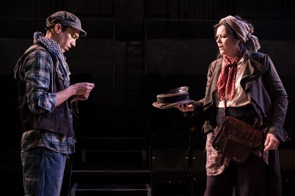 Jake Phillips Head and Josie Lawrence Photo