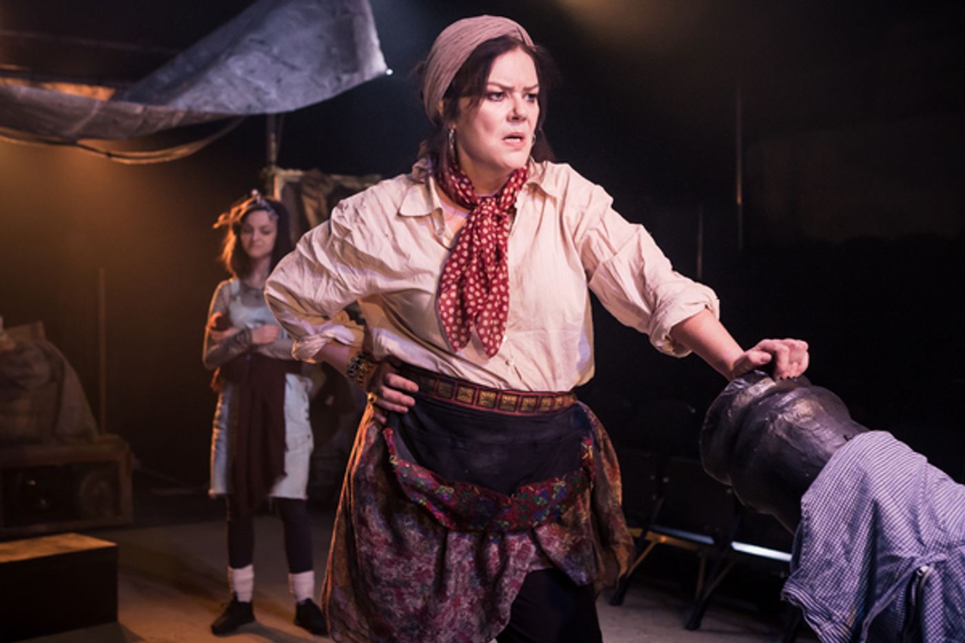 Photo Flash: First Look at Josie Lawrence in 'MOTHER COURAGE' at Southwark Playhouse  Image