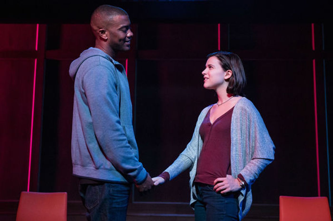 Photo Flash: First Look at Alexandra Socha and Joshua Boone in ACTUALLY Off-Broadway  Image