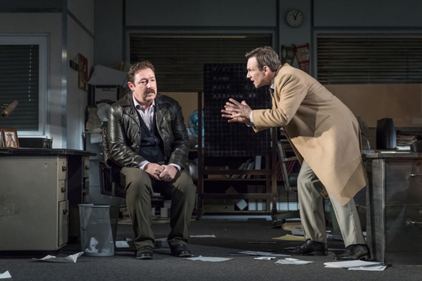 Photo Flash: First Look at Christian Slater and More in GLENGARRY GLEN ROSS in the West End  Image