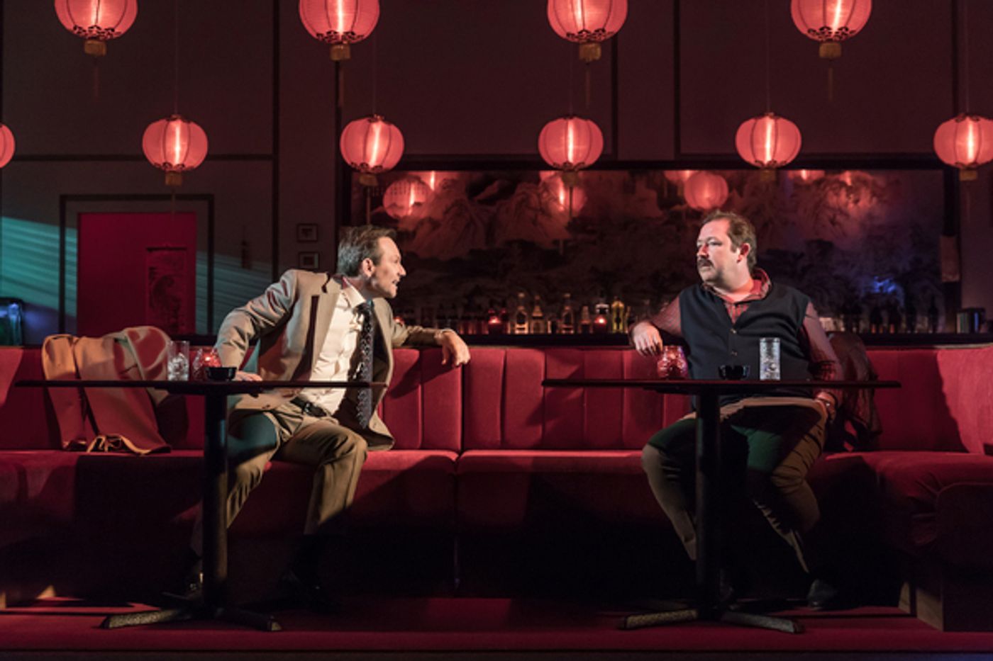 Photo Flash: First Look at Christian Slater and More in GLENGARRY GLEN ROSS in the West End  Image