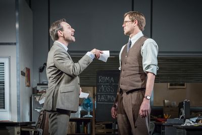 Christian Slater and Kris Marshall Photo