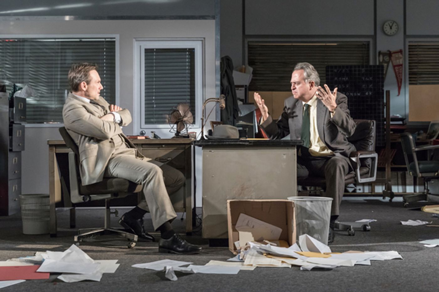 Photo Flash: First Look at Christian Slater and More in GLENGARRY GLEN ROSS in the West End  Image