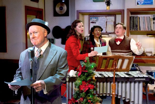 Michael P. Toner, Tabitha Allen, Jessica Johnson and Josh Totora in IT'S A WONDERFUL  Photo