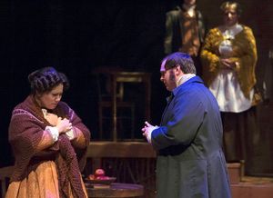 Lauren Marshall and Daniel Black in SLEEPY HOLLOW at Cumberland County Playhouse  Photo