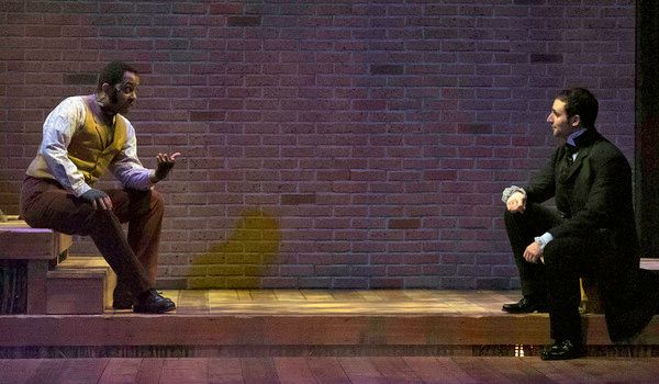 Michael Ruff and Blake Graham in SLEEPY HOLLOW at Cumberland County Playhouse Photo