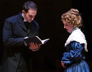 Blake Graham and Harli Cooper in SLEEPY HOLLOW at Cumberland County Playhouse @ BroadwayWorld Blake Graham and Harli Cooper in SLEEPY HOLLOW at Cumberland County Playhouse Photo