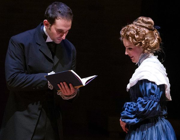 Blake Graham and Harli Cooper in SLEEPY HOLLOW at Cumberland County Playhouse Photo