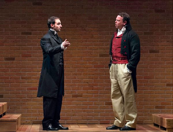 Black Graham and Brett Hancock in SLEEPY HOLLOW at Cumberland County Playhouse Photo