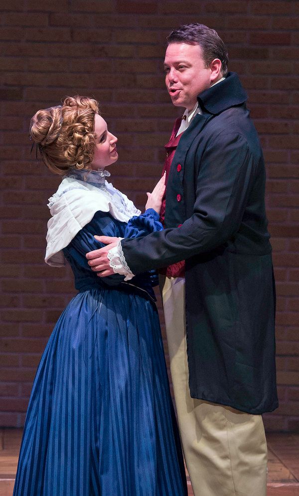 Harli Cooper and Brett Hancock in SLEEPY HOLLOW at Cumberland County Playhouse  Photo