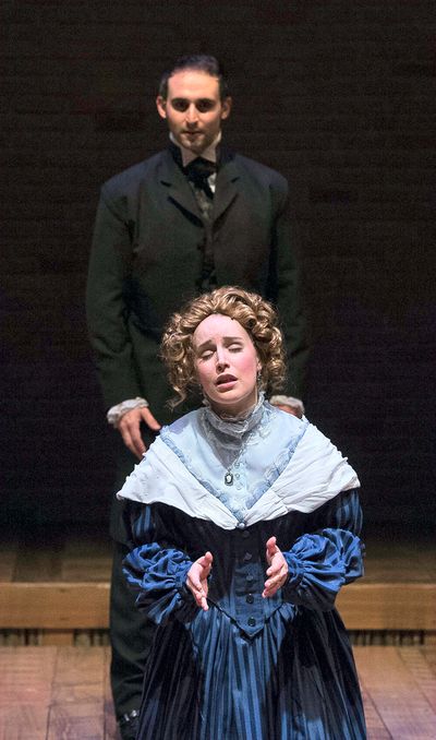 Blake Graham and Harli Cooper in SLEEPY HOLLOW at Cumberland County Playhouse Photo