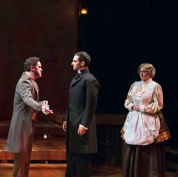 Daniel Black, Blake Graham, and Caitlin Schaub in SLEEPY HOLLOW at Cumberland County  Photo