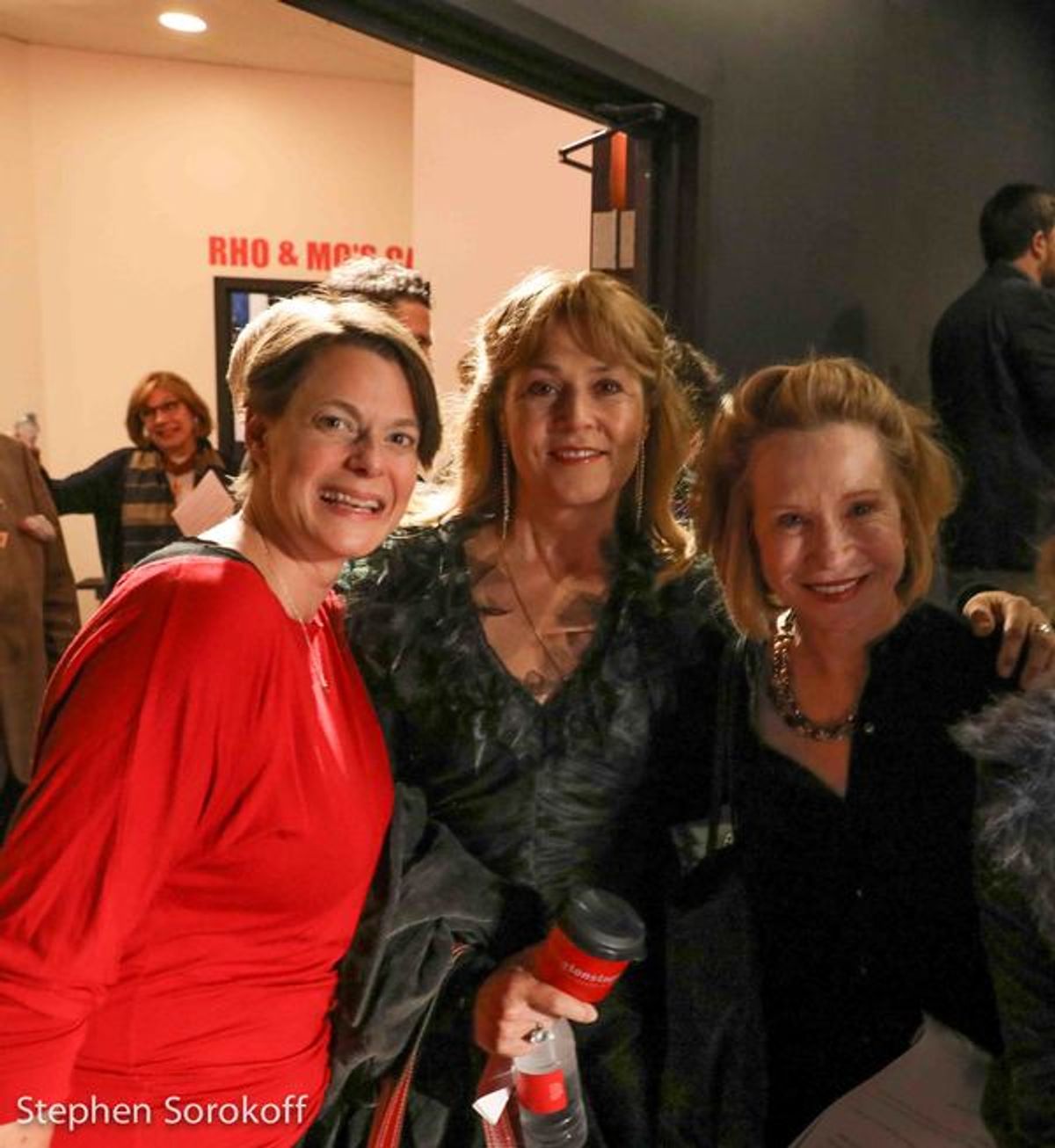 Kristen Van Ginhoven, Elizabeth Aspenlieder, Debra Jo Rupp at 