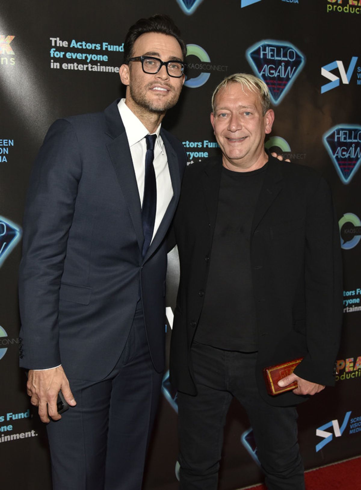 Cheyenne Jackson and Michael John LaChiusa at 