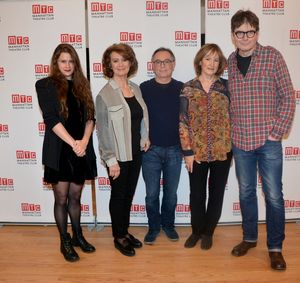 Lucy Kirkwood, Francesca Annis, Ron Cook, Deborah Findlay and James McDonald @ BroadwayWorld Lucy Kirkwood, Francesca Annis, Ron Cook, Deborah Findlay and James McDonald Photo