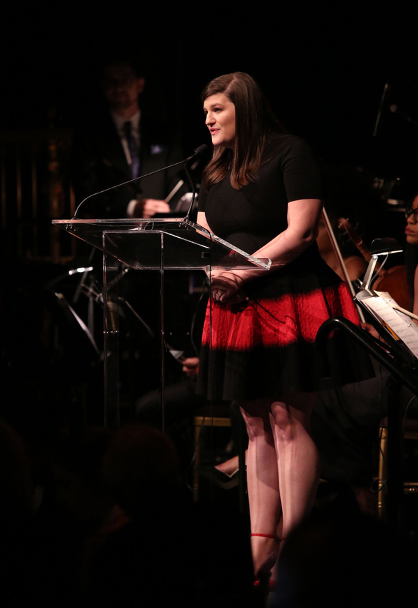 Photo Flash: Carol Burnett, Ramin Karimloo, Norm Lewis, John Mulaney, Stephen Sondheim and More Onstage at DGF's 2017 'Lucky Stars' Gala  Image