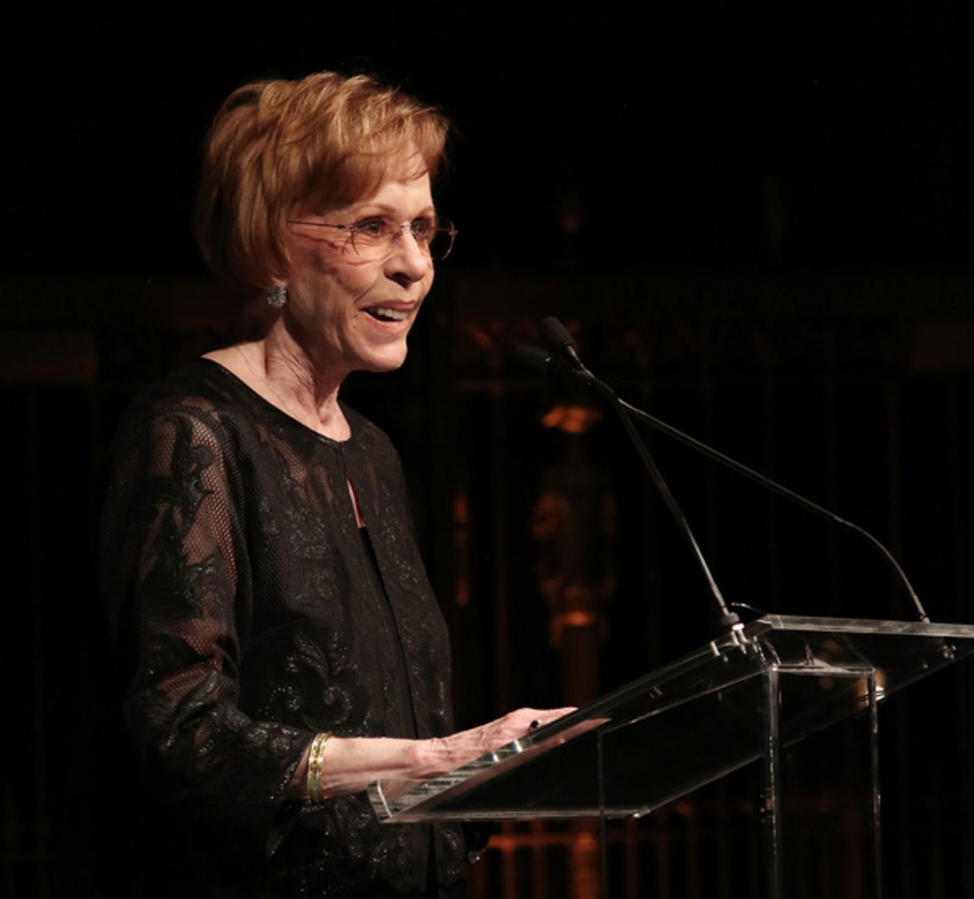 Photo Flash: Carol Burnett, Ramin Karimloo, Norm Lewis, John Mulaney, Stephen Sondheim and More Onstage at DGF's 2017 'Lucky Stars' Gala  Image