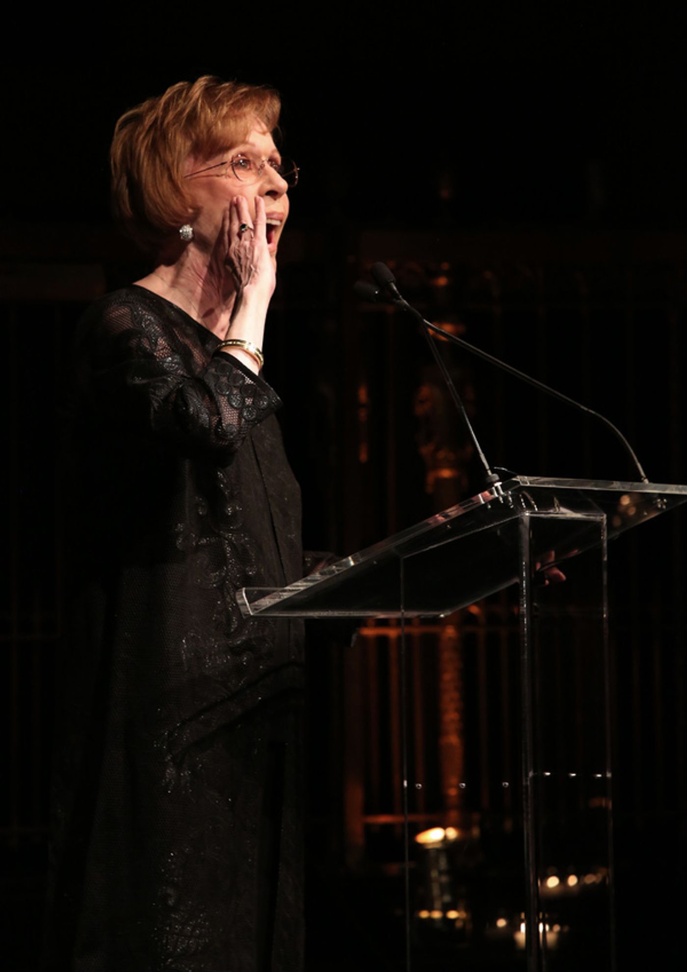 Photo Flash: Carol Burnett, Ramin Karimloo, Norm Lewis, John Mulaney, Stephen Sondheim and More Onstage at DGF's 2017 'Lucky Stars' Gala  Image