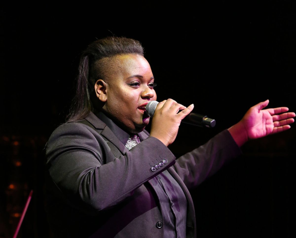 Alex Newell at 