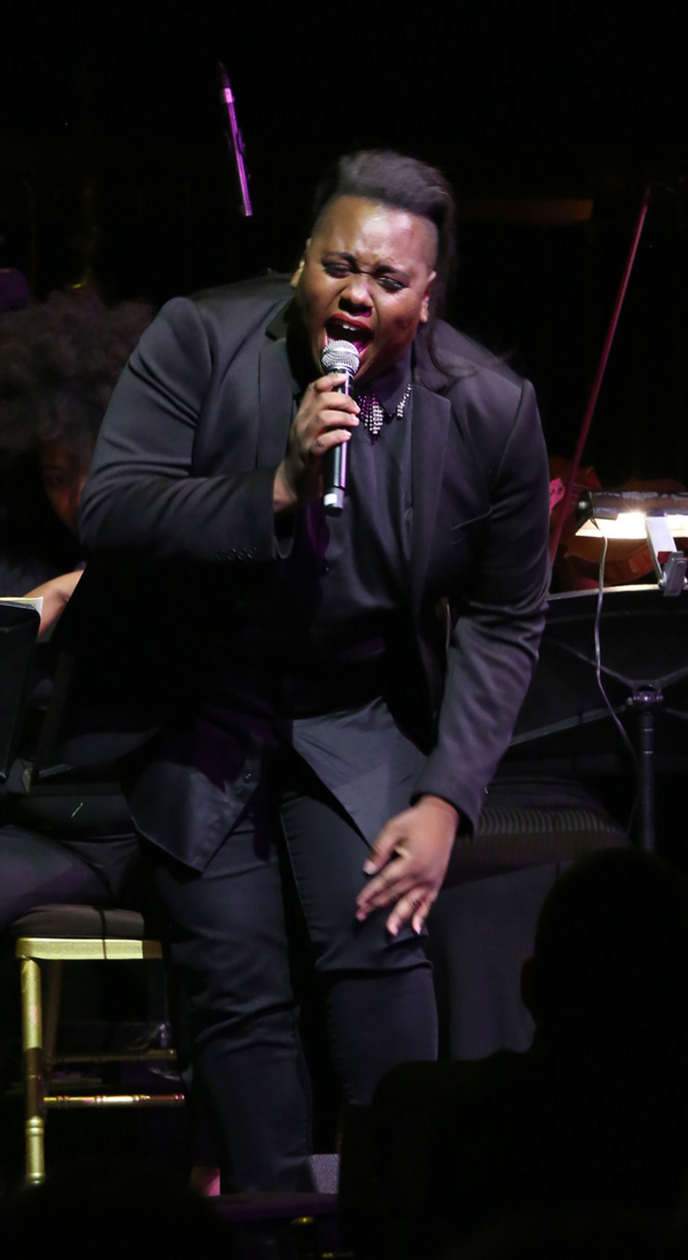 Photo Flash: Carol Burnett, Ramin Karimloo, Norm Lewis, John Mulaney, Stephen Sondheim and More Onstage at DGF's 2017 'Lucky Stars' Gala  Image