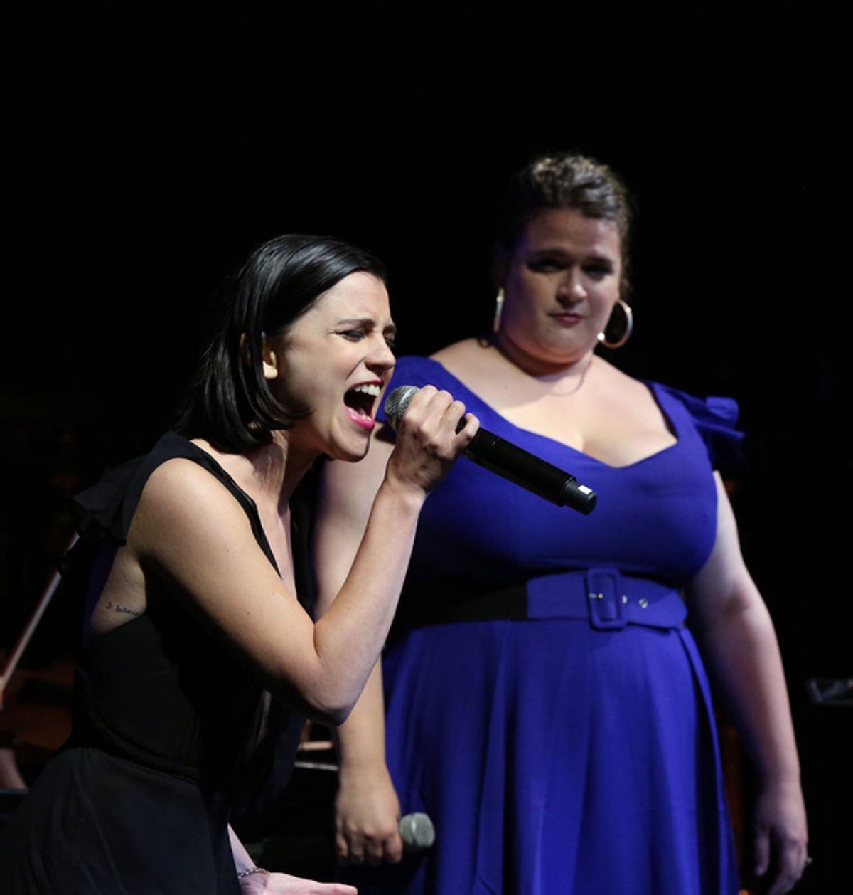 Alexandra Socha and Bonnie Milligan at 