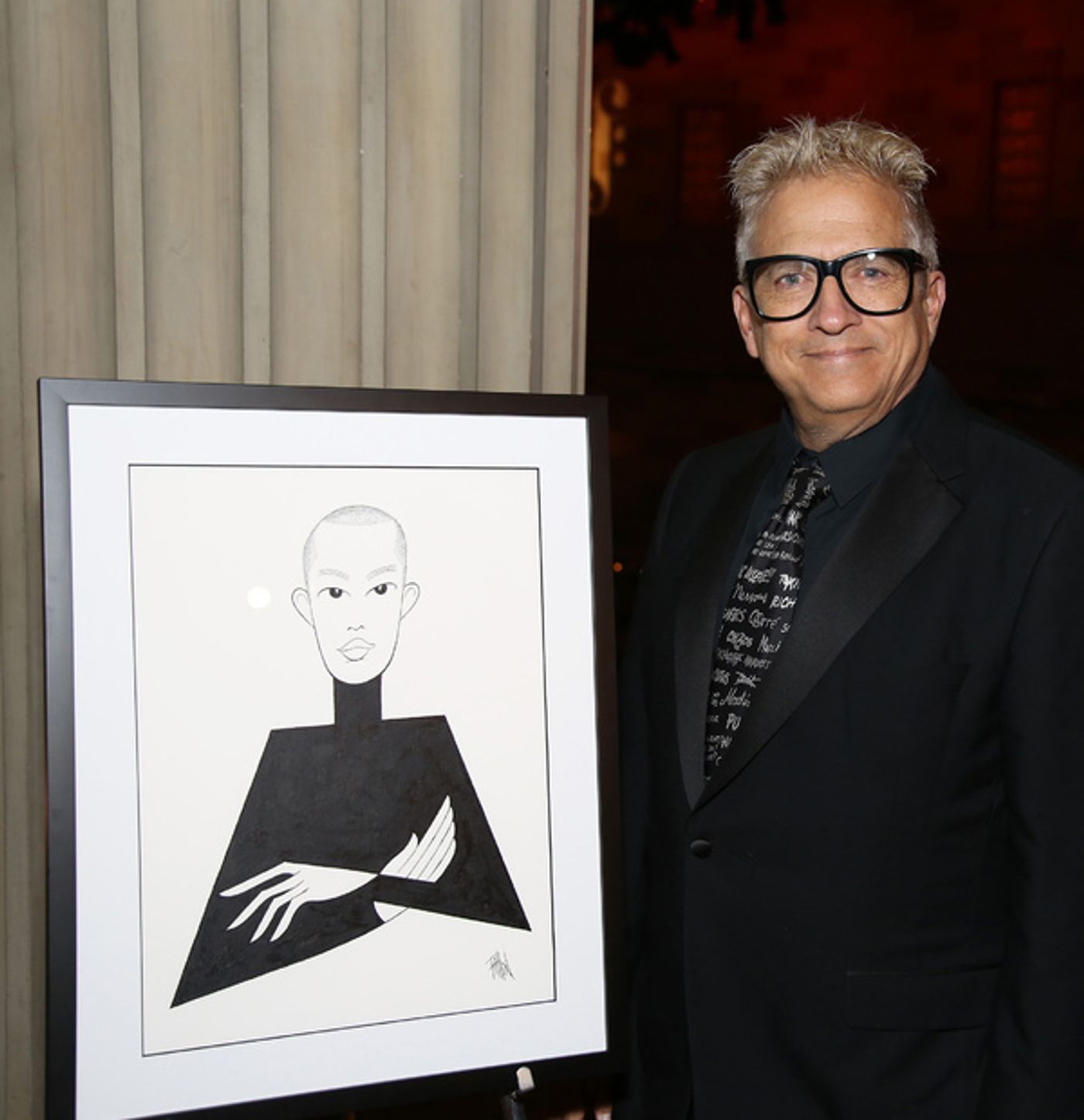 Photo Flash: Hal Prince, Stephen Sondheim and More on the Red Carpet for DGF's 'Lucky Stars' Gala  Image