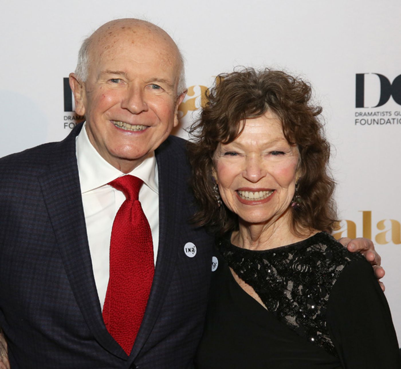 Photo Flash: Hal Prince, Stephen Sondheim and More on the Red Carpet for DGF's 'Lucky Stars' Gala  Image