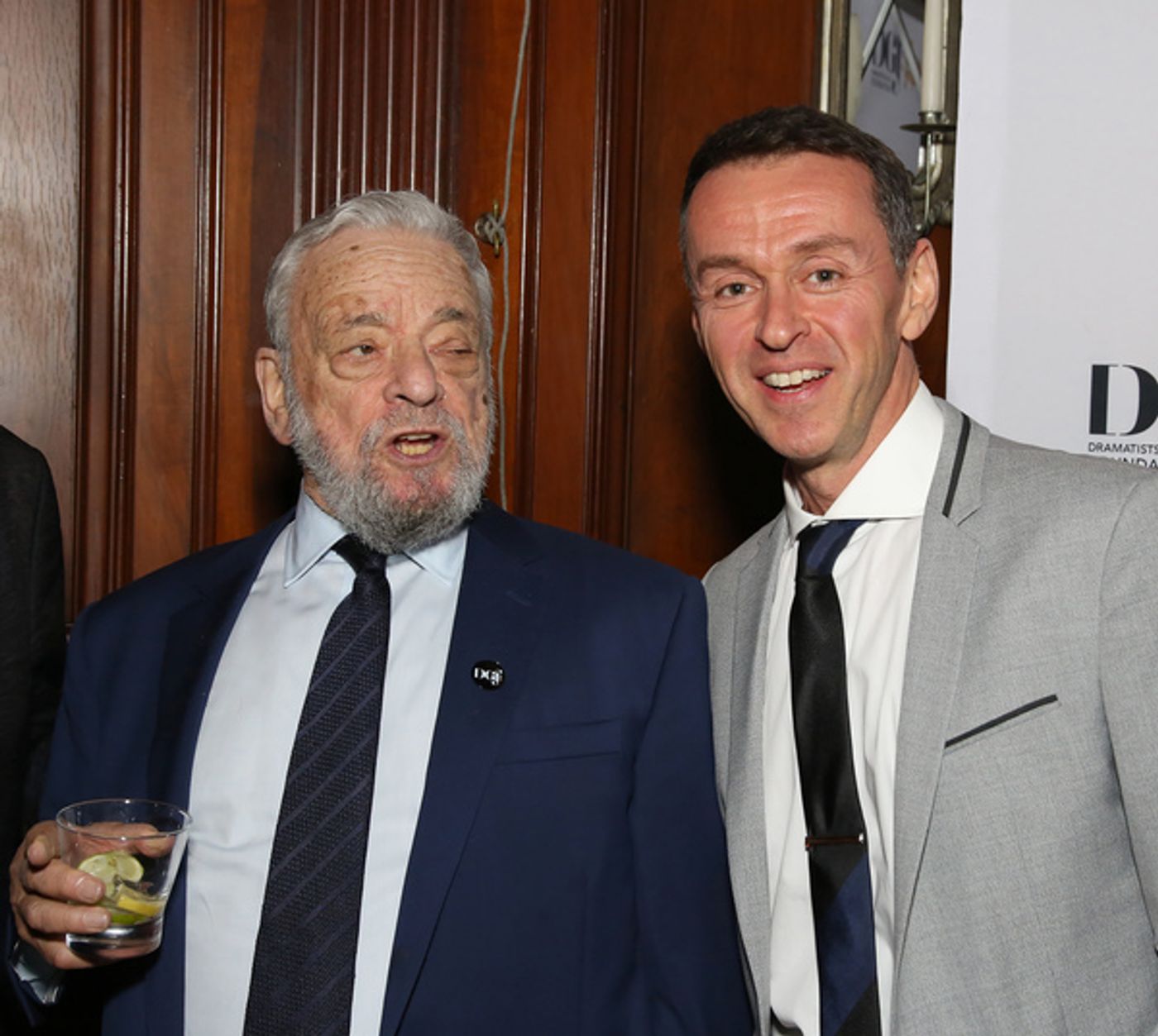 Photo Flash: Hal Prince, Stephen Sondheim and More on the Red Carpet for DGF's 'Lucky Stars' Gala  Image