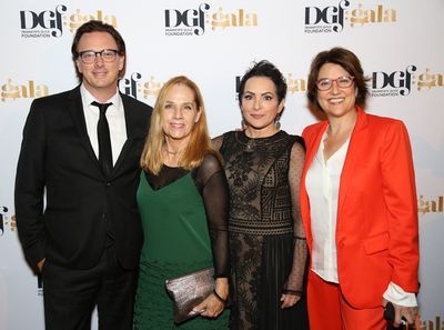 Donovan Leitch, Charlotte Caffey, Jane Wiedlinand and Christine Russell Photo