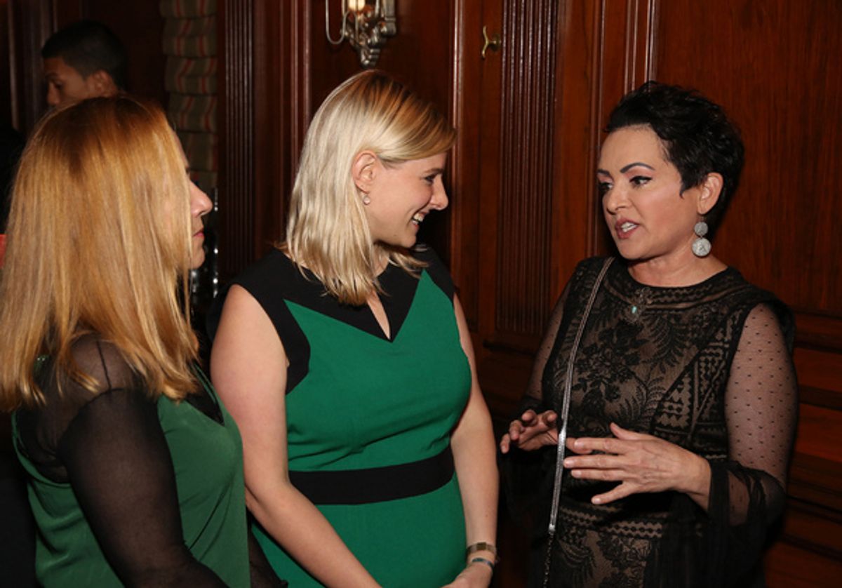 Charlotte Caffey, Laura Heywood and Jane Wiedlin at 