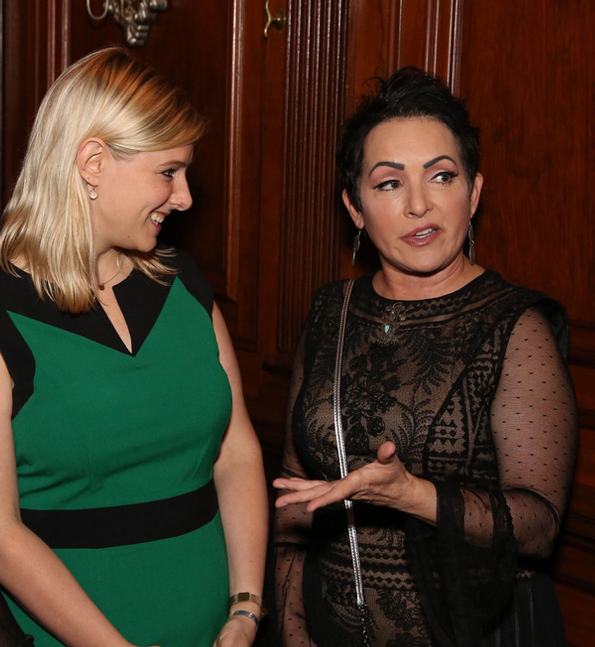 Laura Heywood and Jane Wiedlin at 