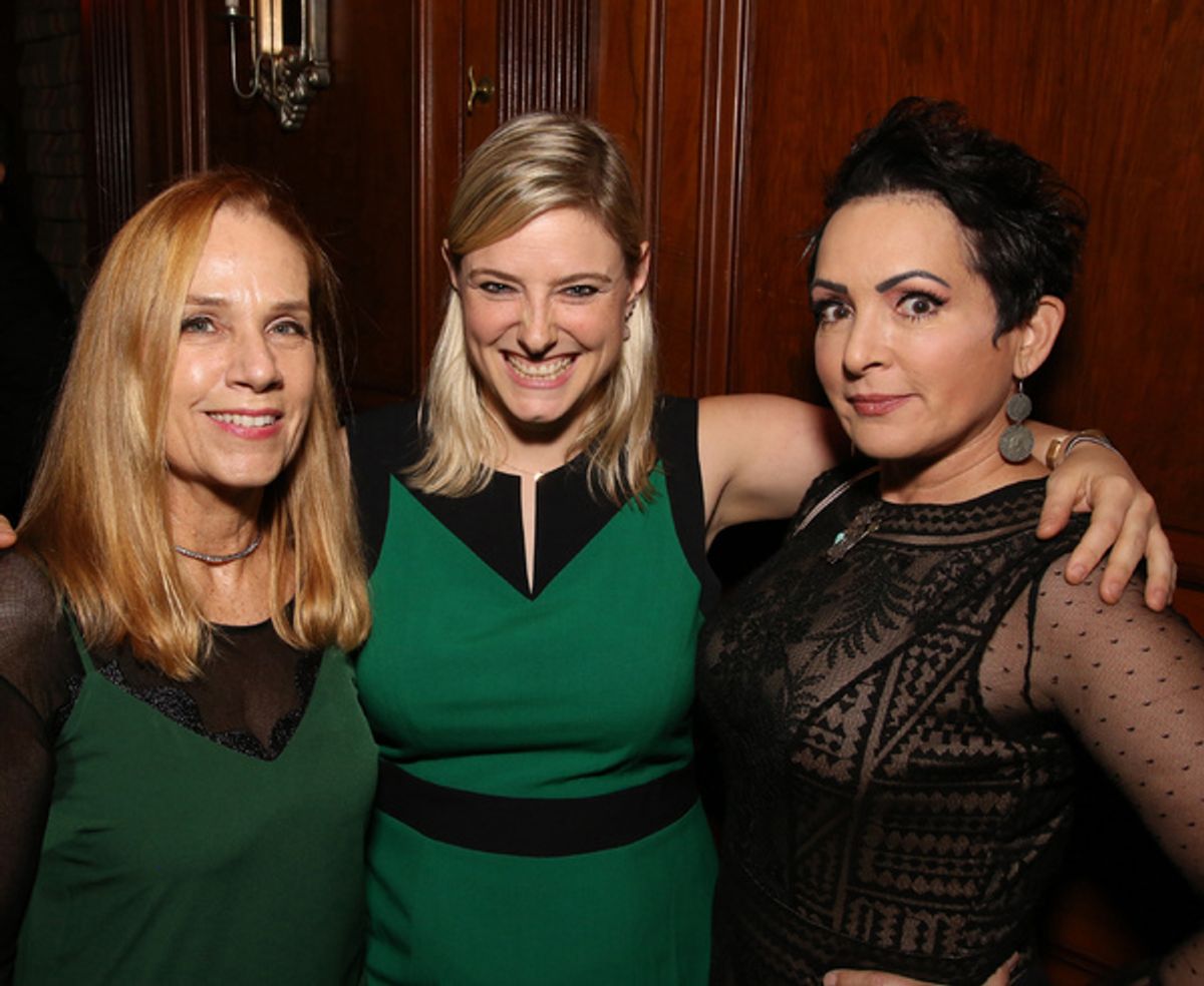 Charlotte Caffey, Laura Heywood and Jane Wiedlin at 